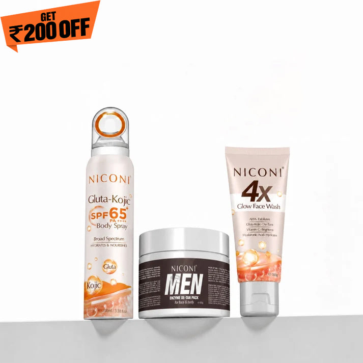 Men Daily Detan + Protect Combo