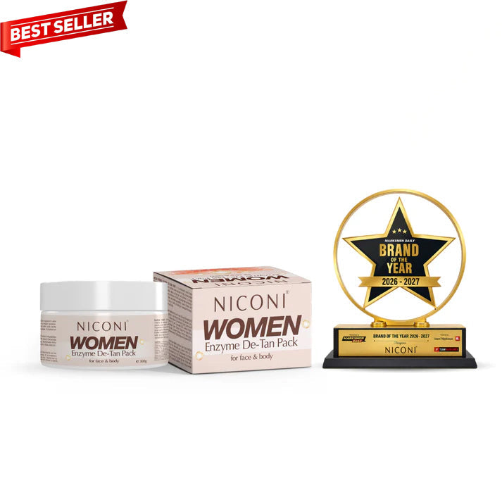 Niconi Women Enzyme De-Tan Pack For Face & Body-(300g)