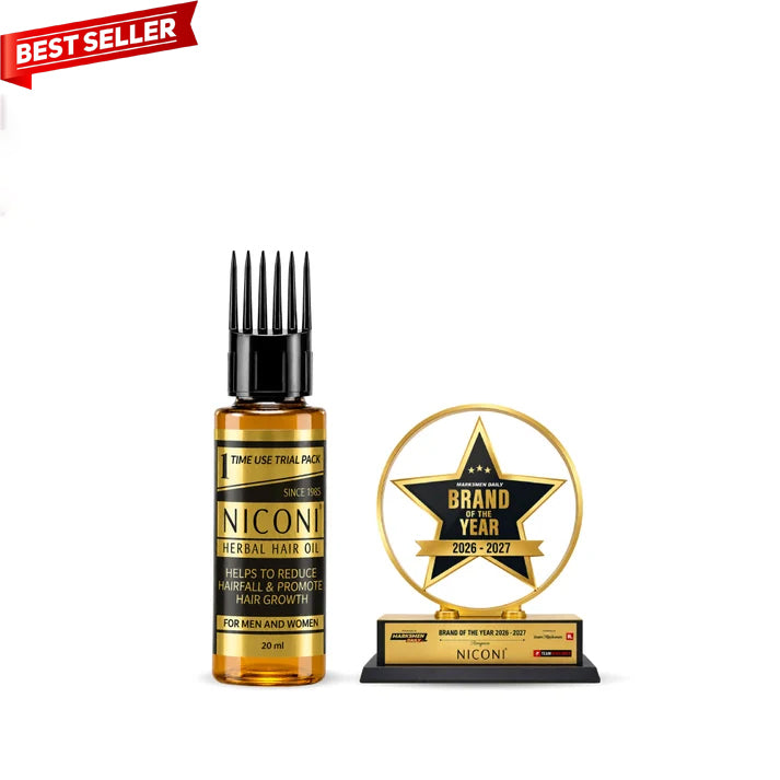 Niconi Herbal Hair Oil Testing Bottle 20 ml