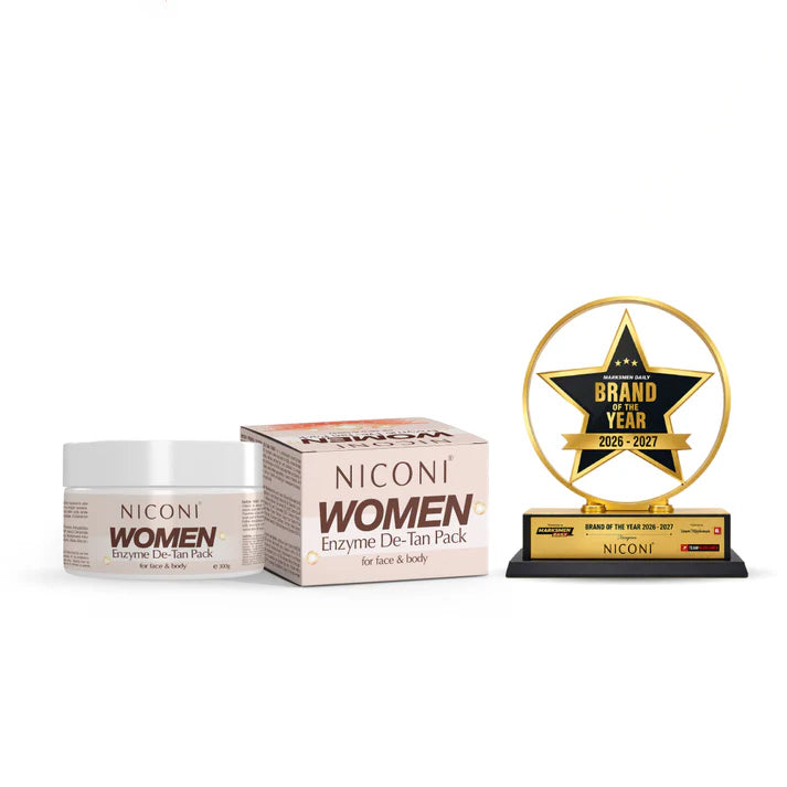 Niconi Women Enzyme De-Tan Pack For Face & Body-(300g)