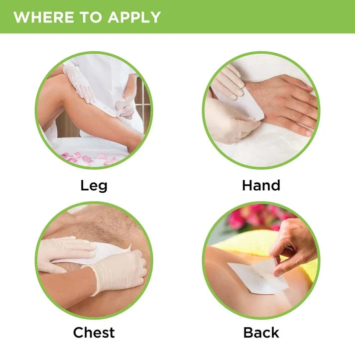NICONI Painless Liposoluble Hair Removal Wax (Green Apple) 700gms